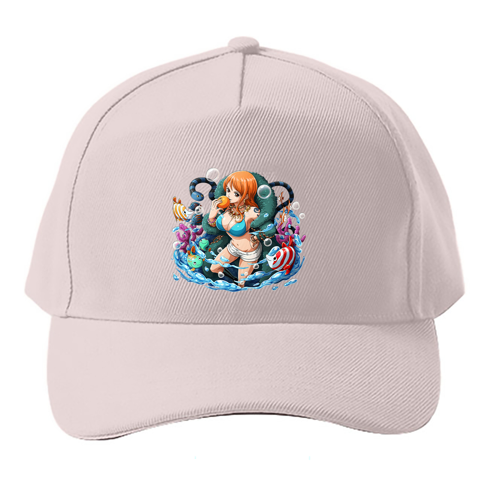 （画像用） ワンピース ナミ ONE PIECE Nami ベースボールキャップ 綿100％ 男女兼用 帽子 スポーツ